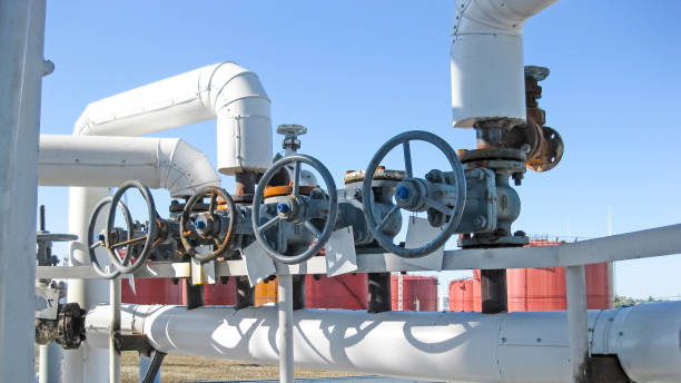 Oil and gas valves and piping